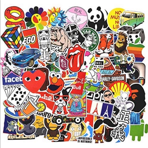 Personalized Sticker Assortment (100) NWT - Picture 3 of 8